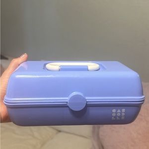 Blue jewelry box, caboodle